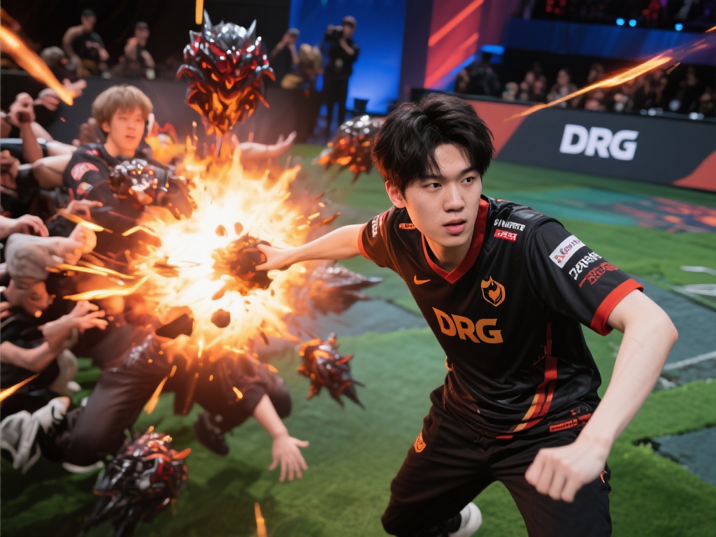 暖阳元坦大招分割战场，DRG四分钟斩获暴君